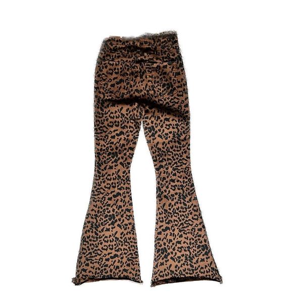 Show Me Your Mumu Cam Cam Zip Up Bells in Bronze Cheetah Sz 26 - Picture 3 of 7